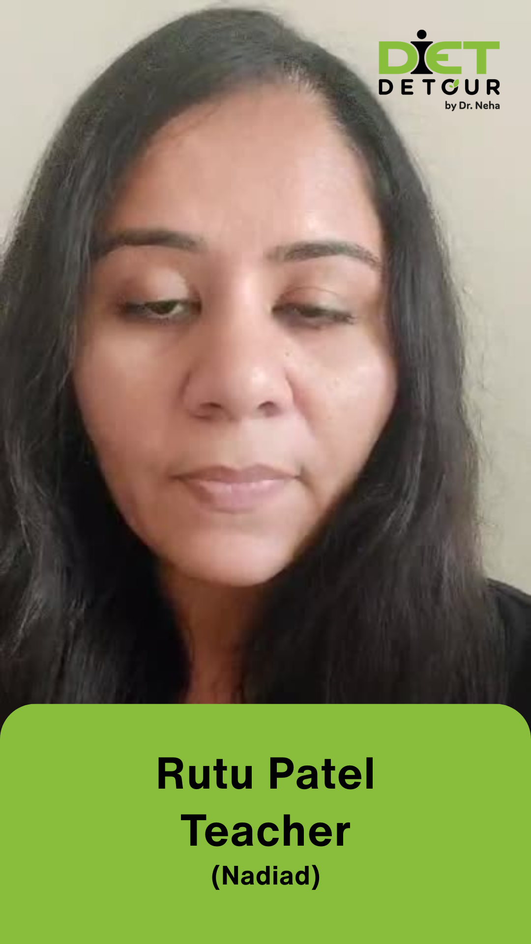RUTU PATEL - Video Testimonial - Diet Detour
