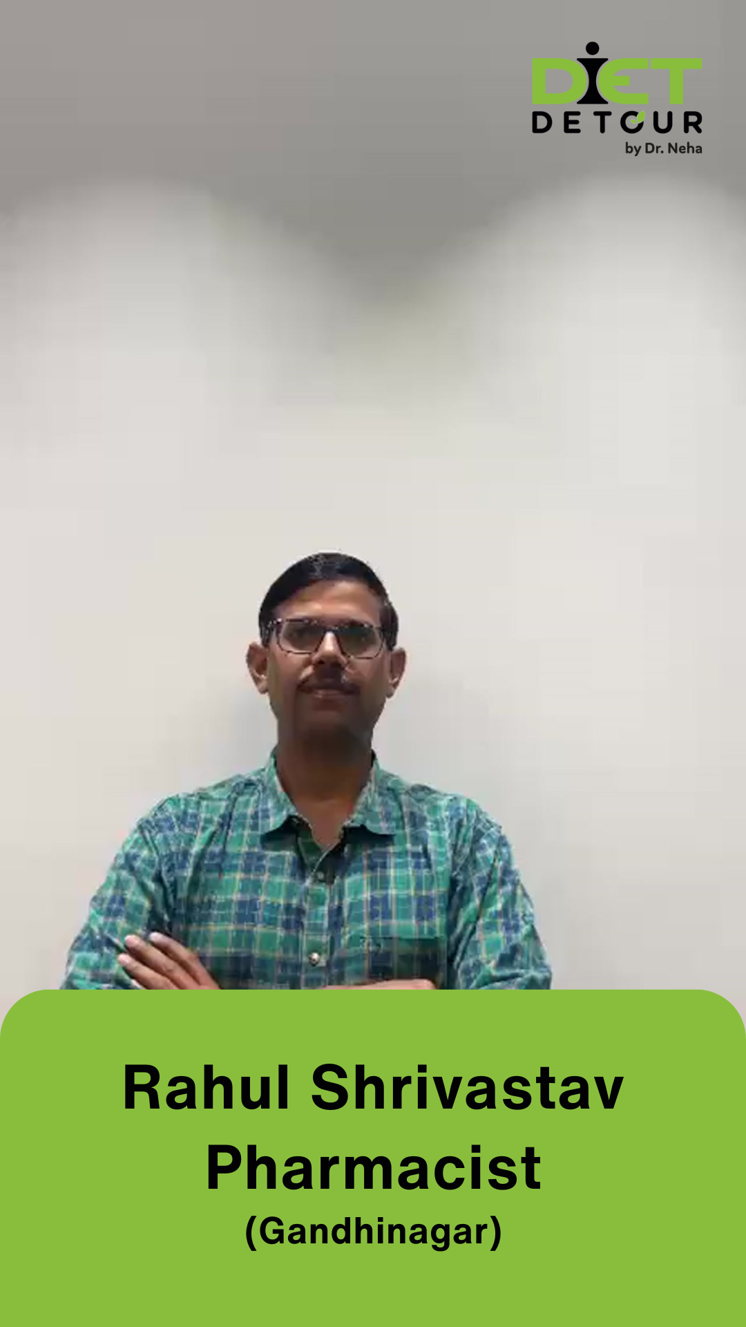 Rahul Shrivastav - Video Testimonial - Diet Detour