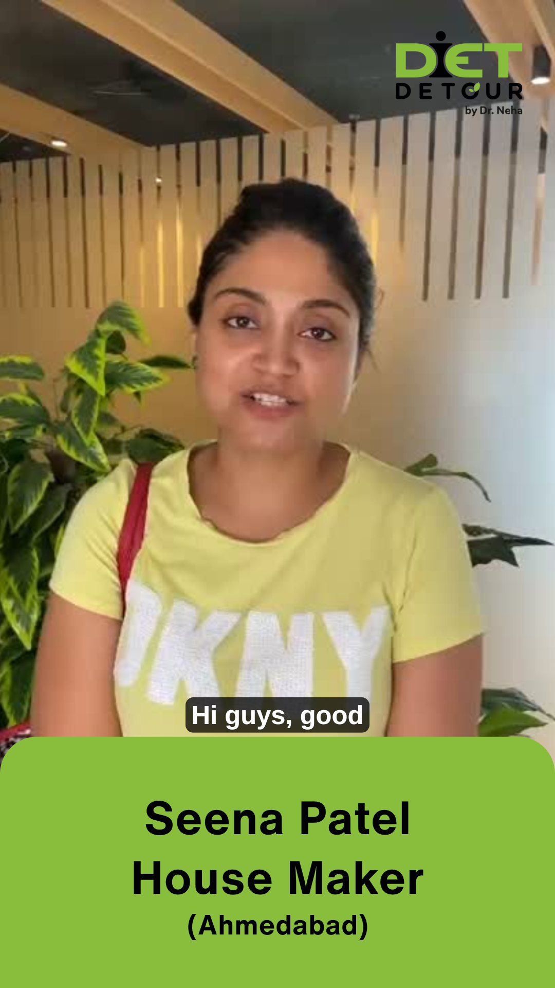 Seena Patel - Video Testimonial - Diet Detour