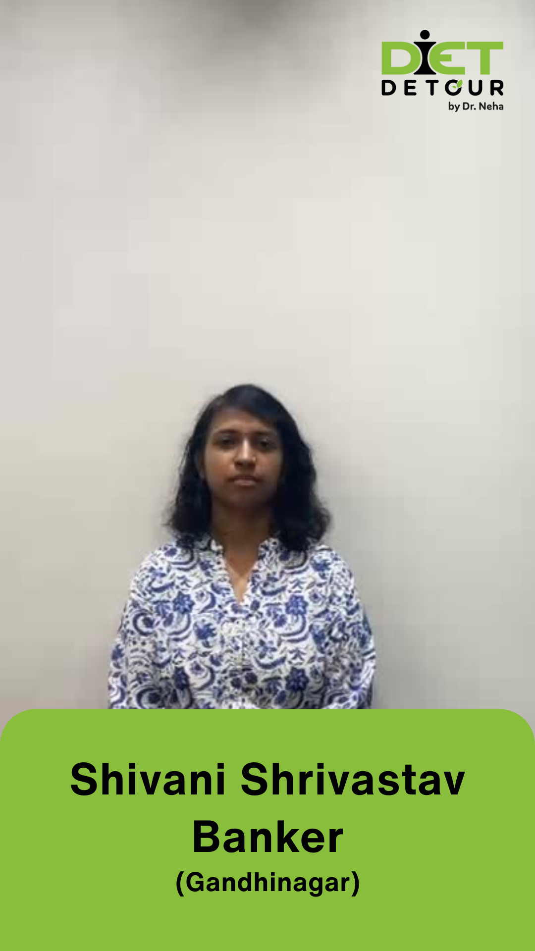 Shivani Shrivastav - Video Testimonial - Diet Detour